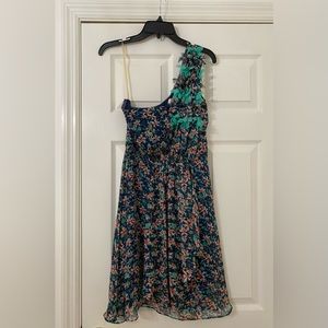 Dniina One Shoulder Dress, Size L